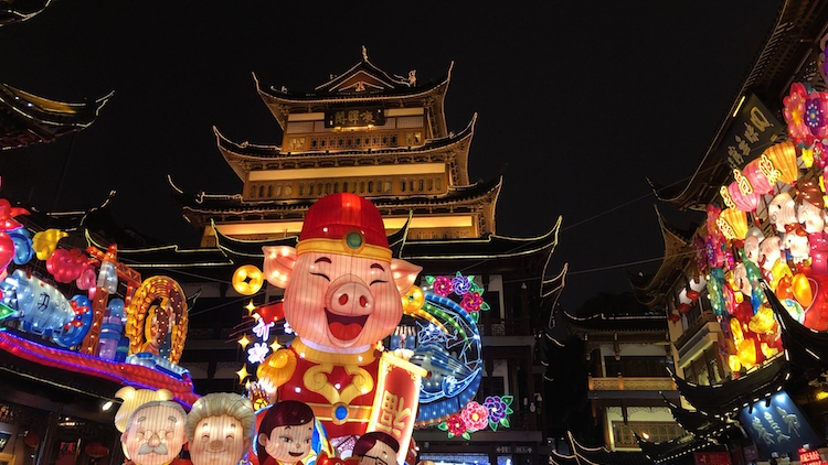 In photos: see Yu Garden lit up for Spring Festival at the annual Lantern Festival