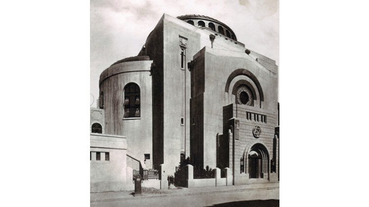 An art deco synagogue